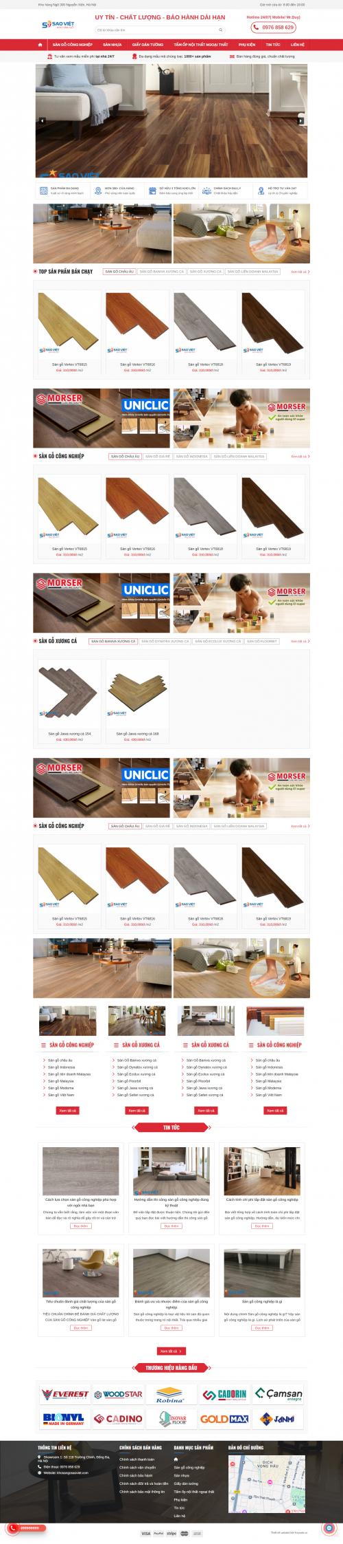 Kho Sàn Gỗ Sao Việt