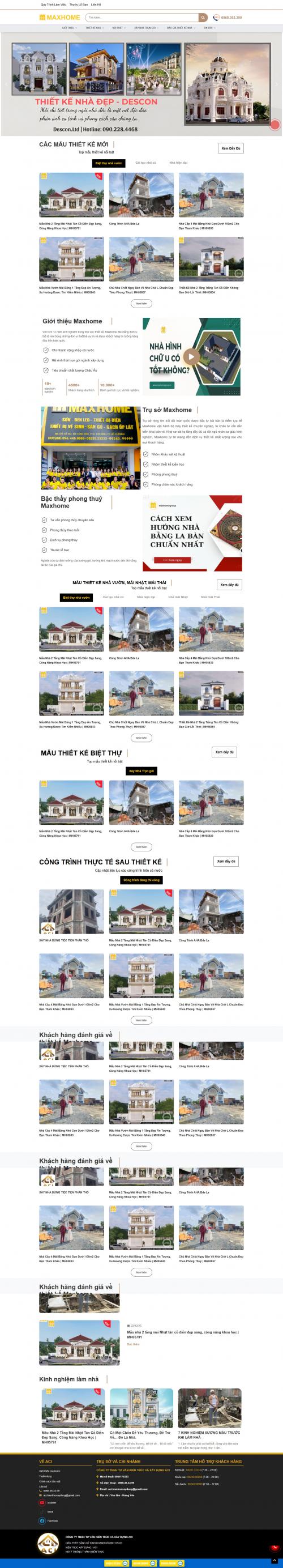 Xây Nhà Trọn Gói Maxhome