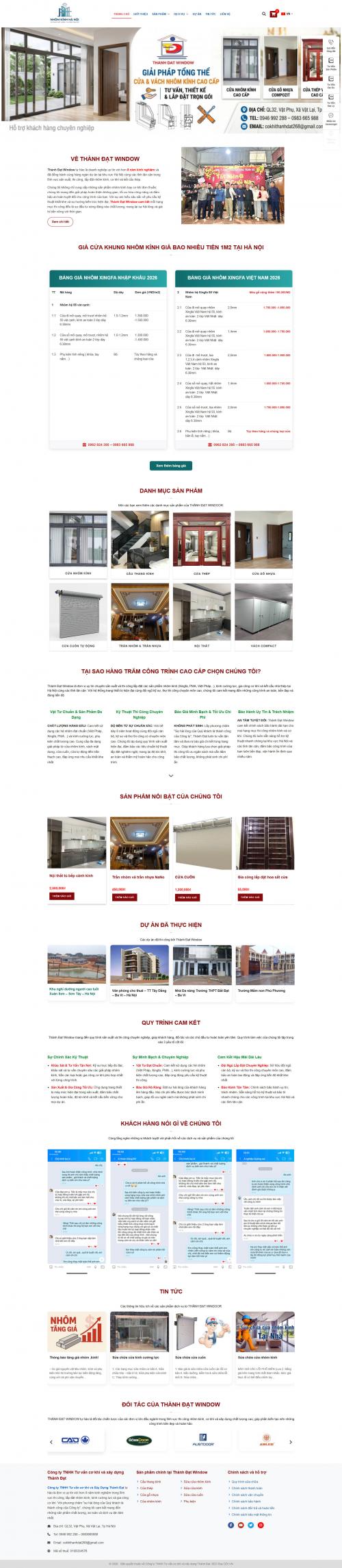 Nhôm Kính Nội Thất